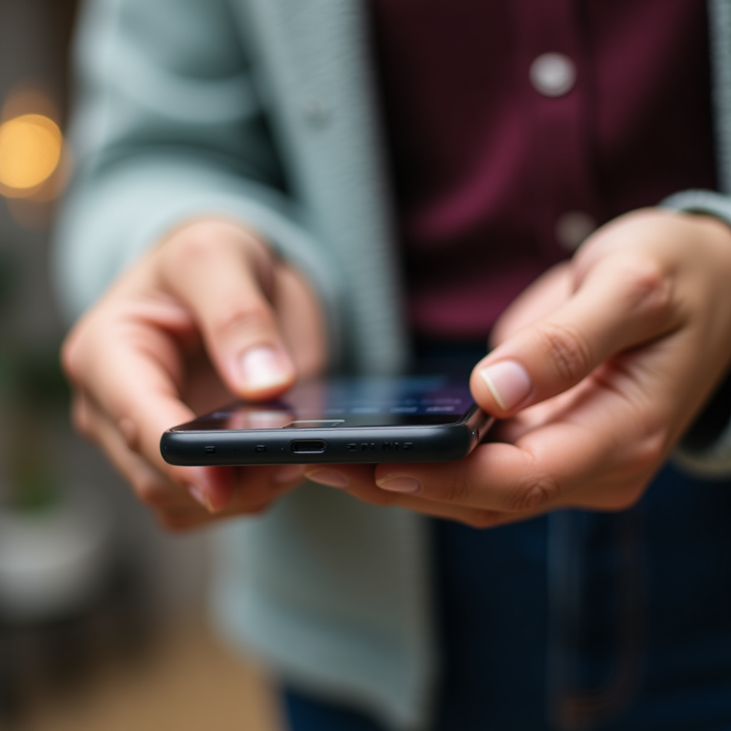 Person using digital wallet payment on smartphone